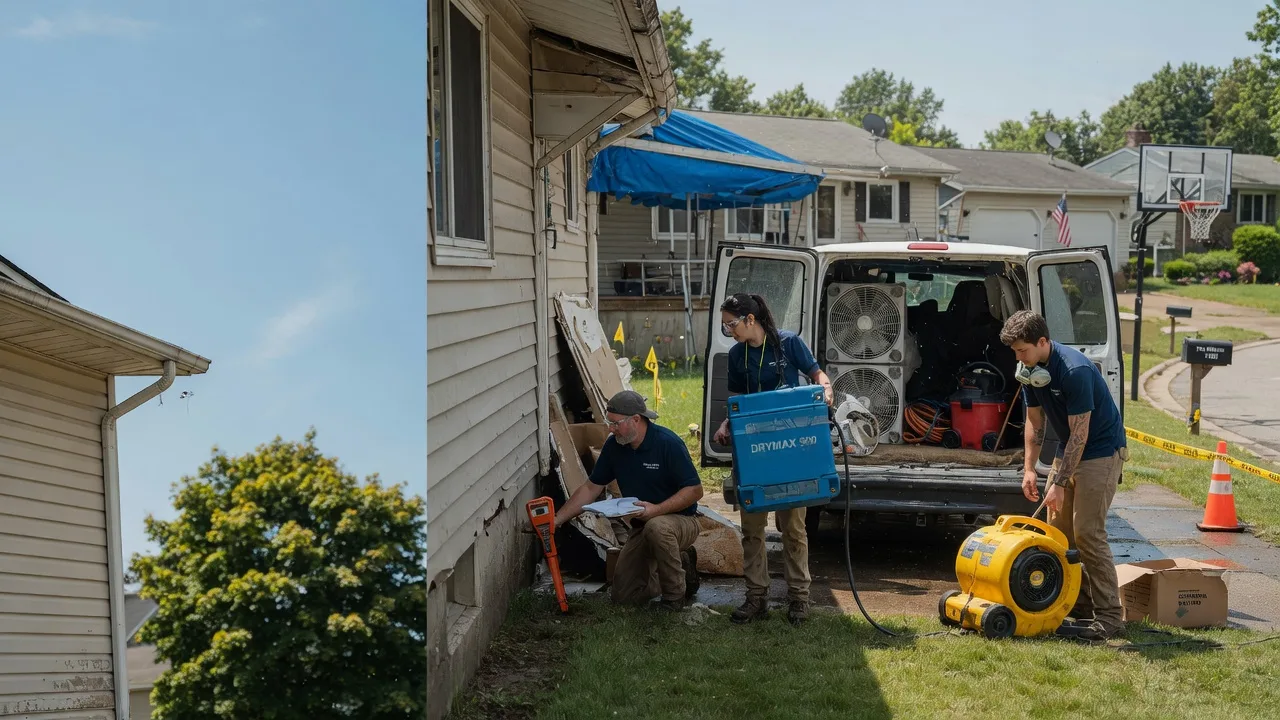 Ceiling Leak Cleanup in Sutter, IL near me